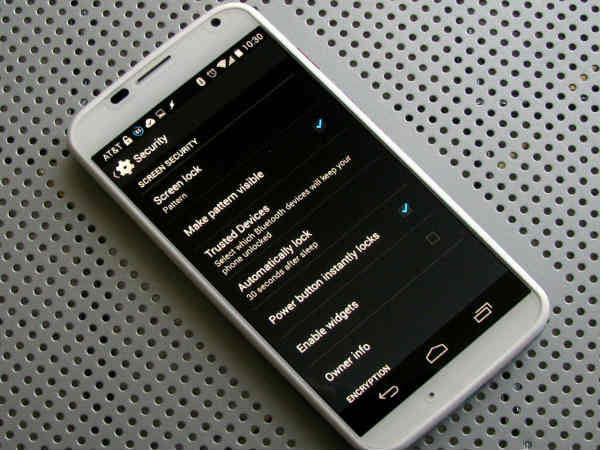 ಸ್ಮಾರ್ಟ್‌ಫೋನ್ ಲಾಕ್ ಮಾಡಿ