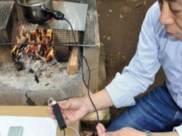 ಬೆಂಕಿಯನ್ನು ಬಳಸಿ ಚಾರ್ಜ್ ಮಾಡಿ