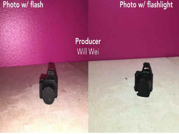 ಫ್ಲ್ಯಾಶ್ ಬಳಕೆ ಮಾಡದಿದ್ದಲ್ಲಿ