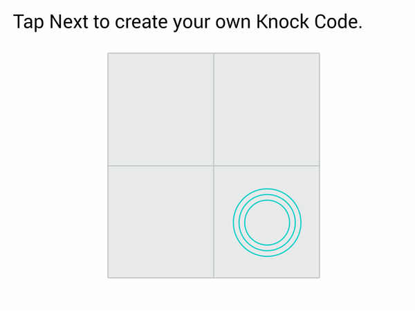 ನಾಕ್ ಕೋಡ್ ಹೊಂದಿಸಿ