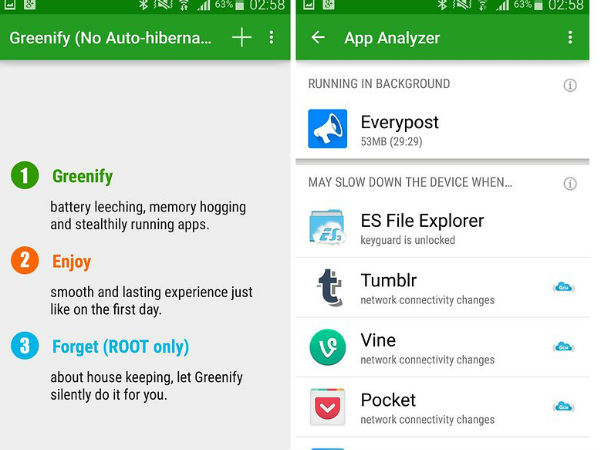 ಗ್ರೀನ್‌ಫಿ ಬಳಸಿ