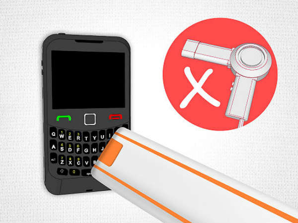 ಹೇರ್ ಡ್ರೈಯರ್ ಬಳಸಬೇಡಿ