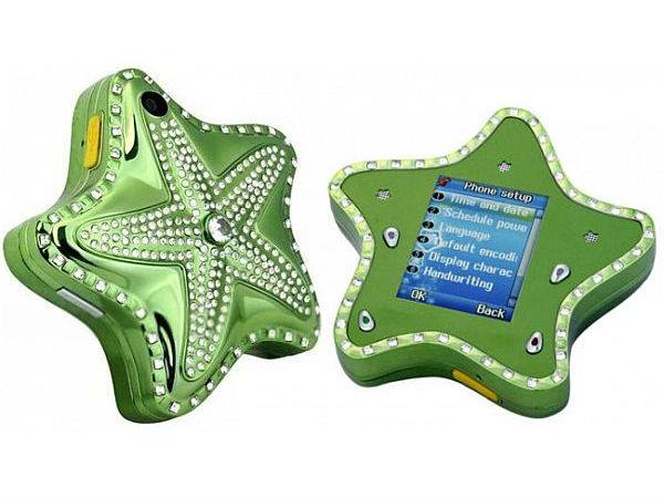 ಸ್ಟಾರ್ ಫಿಶ್ ಆಕೃತಿಯ ಫೋನ್