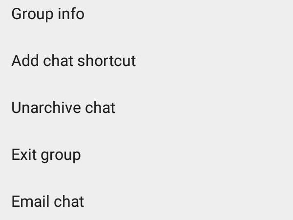 ಆರ್ಕೈವ್ ಚಾಟ್