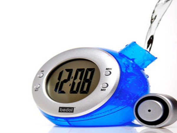 ನೀರಿನ ಶಕ್ತಿಯ ಟ್ರಾವೆಲ್ ಅಲರಾಮ್ ಗಡಿಯಾರ