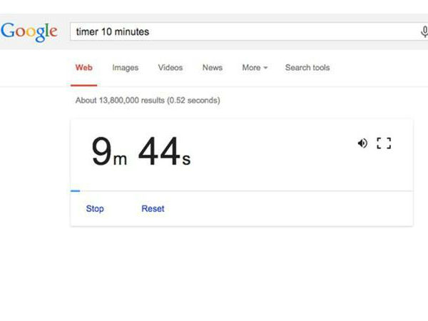 ಗೂಗಲ್ ಸ್ಟಾಪ್‌ವಾಚ್