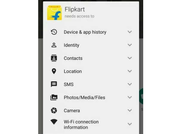 ಅಪ್ಲಿಕೇಶನ್ ಅನುಮತಿಗಳು