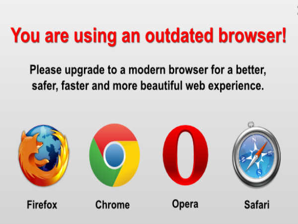 ಬ್ರೌಸರ್ ನವೀಕರಿಸಿ ಬ್ರೌಸರ್ ನವೀಕರಿಸಿ