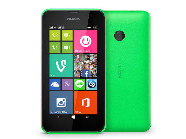 ನೋಕಿಯಾ ಲ್ಯೂಮಿಯಾ 530 ಡ್ಯುಯಲ್ ಸಿಮ್