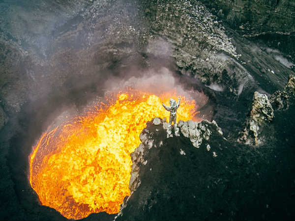 ಜ್ವಾಲಾಮುಖಿ ಸಾಹಸ ಫೋಟೋಗ್ರಫಿ