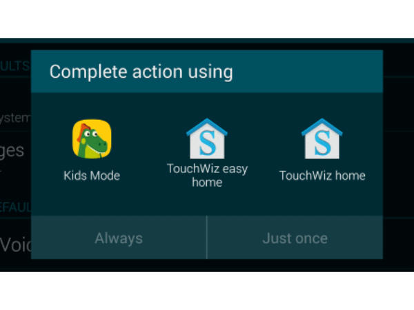 ಡೀಫಾಲ್ಟ್ ಅಪ್ಲಿಕೇಶನ್