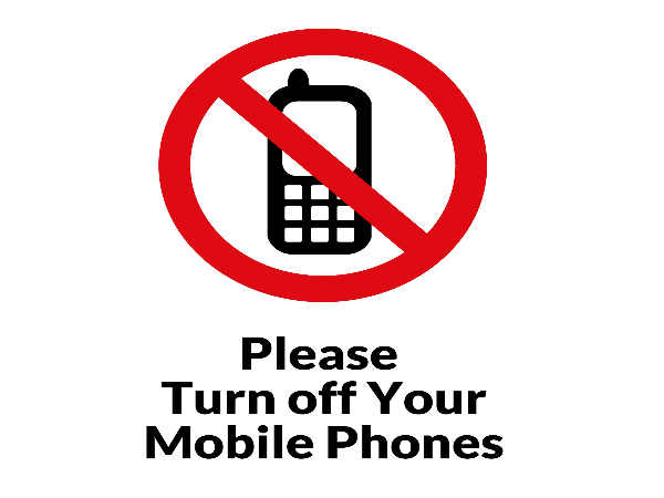 ಫೋನ್ ಆಫ್ ಮಾಡಿ