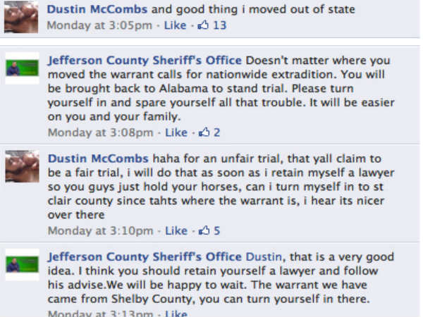 ವ್ಯಕ್ತಿಯ ಪೋಸ್ಟ್‌ನಿಂದ ಪೋಲೀಸರ ಬಲೆಗೆ