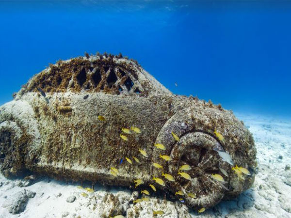 ಗೂಗಲ್‌ ಸ್ಟ್ರೀಟ್ ವ್ಯೂ- ಸಮುದ್ರ ತಳಭಾಗದ ಇಸ್ಲಾ ಮುಗೆರೆಸ್ ಮ್ಯೂಸಿಯಮ್‌, ಮೆಕ್ಸಿಕೊ