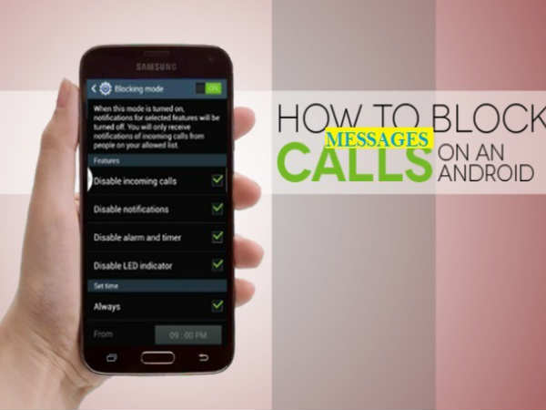 ಕರೆಗಳು ಮತ್ತು ಪಠ್ಯಗಳನ್ನು ಬ್ಲಾಕ್ ಮಾಡಿ