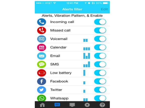 ಅಲರ್ಟ್ ವೈಬ್ರೇಶನ್ ಪ್ಯಾಟ್ರನ್‌ಗಳನ್ನು ಕಸ್ಟಮೈಸ್ ಮಾಡಿ