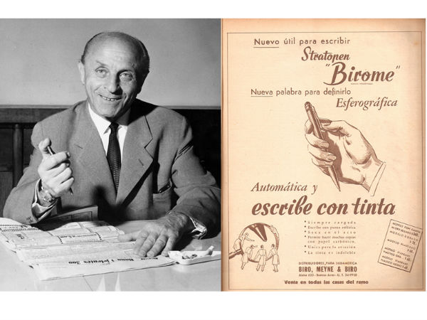 ಲಾಸ್‌ಜ್ಲೊ ಬಿರೊ - ಬಾಲ್‌ಪಾಯಿಂಟ್‌ ಪೆನ್ 