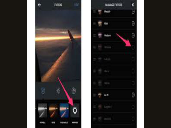 ನೀವು ಬಳಕೆ ಮಾಡದಿದ್ದಲ್ಲಿ ಫೋಟೊ ಫಿಲ್ಟರ್ಸ್‌ ಹೈಡ್‌ ಮಾಡಿ
