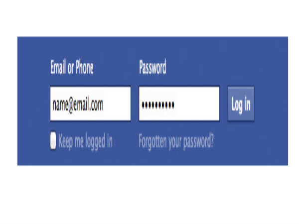 ಕೀಪ್ ಮಿ ಲಾಗ್ಡ್ ಇನ್ ಆಯ್ಕೆ ಮಾಡಬೇಡಿ