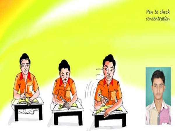 ಏಕಾಗ್ರತೆಯನ್ನು ಪರಿಶೀಲಿಸುವ ಪೆನ್ ಏಕಾಗ್ರತೆಯನ್ನು ಪರಿಶೀಲಿಸುವ ಪೆನ್