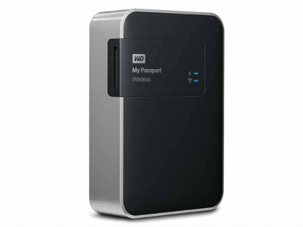 WD ಮೈ ಪಾಸ್‌ಪೋರ್ಟ್‌ ವೈರ್‌ಲೆಸ್‌ 2 TB Wi-Fi ಮೊಬೈಲ್‌ ಸ್ಟೋರೇಜ್‌