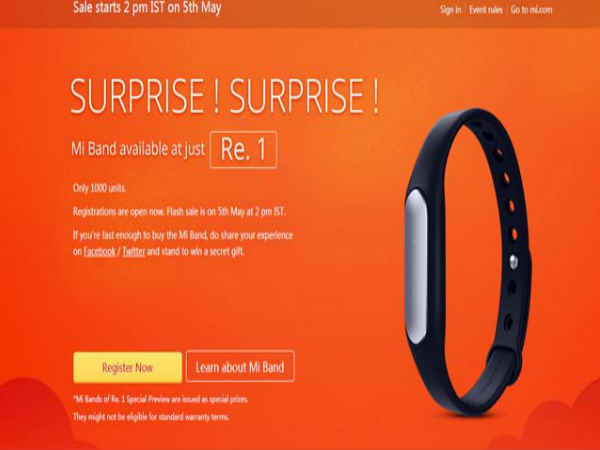 ರೂ 1 ರ ಫ್ಲ್ಯಾಶ್ ಸೇಲ್‌