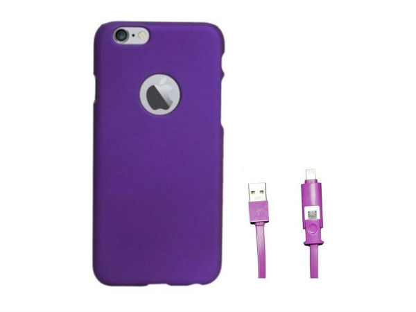 Flat 60% off on Chevron Rubberized Matte Hard Back Cover Case for Apple iPhone 6S Plus with 2 In 1 Data Cable (Micro USB & Lighting) Combo Set Flat 60% off on Chevron Rubberized Matte Hard Back Cover Case for Apple iPhone 6S Plus with 2 In 1 Data Cable (Micro USB & Lighting) Combo Set