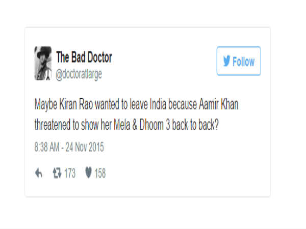 ಅಮೀರ್ ಹೇಳಿಕೆಗೆ ಟ್ವಿಟ್ಟರ್ ದಾಳಿ