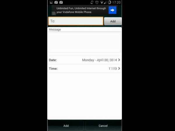 ವಾಟ್ಸಾಪ್‌ನಲ್ಲಿ ಮೆಸೇಜ್‌  ಶೆಡ್ಯೂಲ್‌