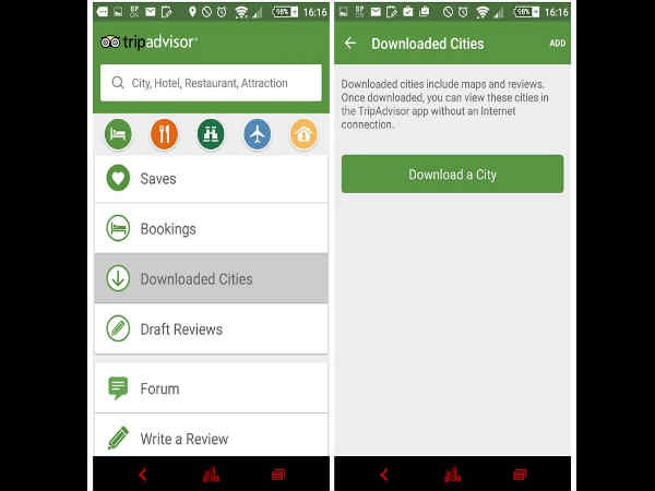 ಟ್ರಾವೆಲ್ ಅಪ್ಲಿಕೇಶನ್