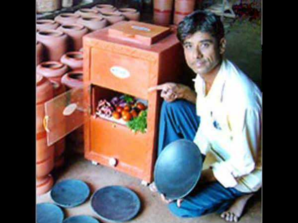 ವಿದ್ಯುತ್‌ ರಹಿತ ಫ್ರಿಜ್ ಮಣ್ಣಿನಿಂದ 