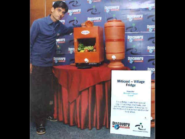 ವಿದ್ಯುತ್‌ ರಹಿತ ಫ್ರಿಜ್ ಮಣ್ಣಿನಿಂದ 