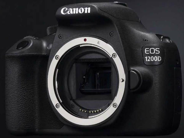 Canon EOS 1200D 18MP Digital SLR Camera (Black)