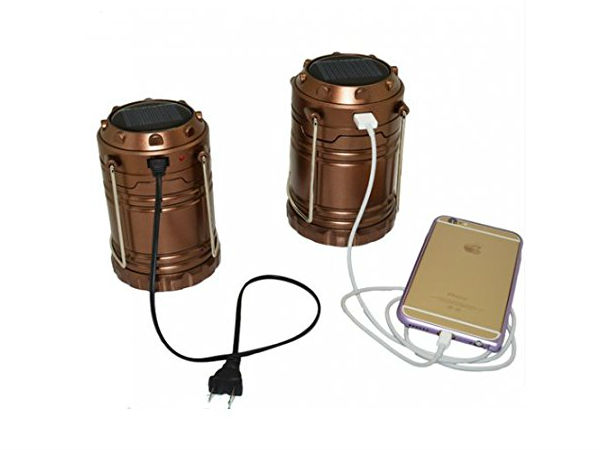 LED Rechargeable And Solar Power Camping Lantern Light Only From M.P.Enterprises