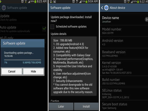 ಸಿಸ್ಟಮ್‌ಗಾಗಿ ಹೊಸ ಅಪ್‌ಡೇಟ್‌