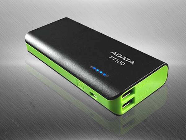ADATA PT100 10000mAH Power Bank ADATA PT100 10000mAH Power Bank