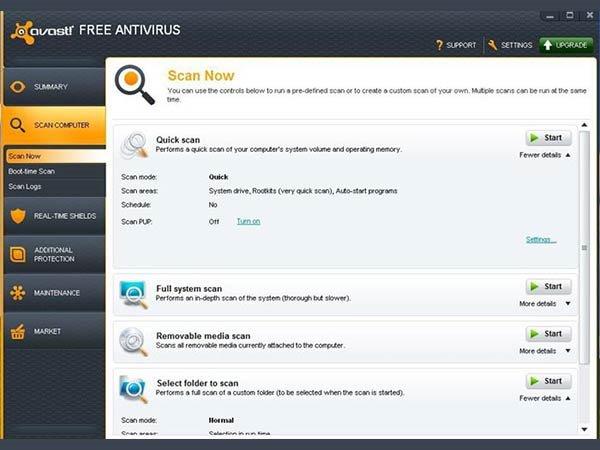 ಅವಾಸ್ತ್ ಫ್ರೀ ಆಂಟಿವೈರಸ್ (Avast Free Antivirus)