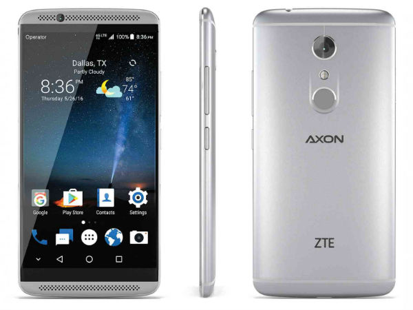 #3 ಜೆಡ್‌ಟಿಇ ಆಕ್ಸನ್ ಪ್ರೀಮಿಯಮ್ (ZTE Axon 7 Premium Version)