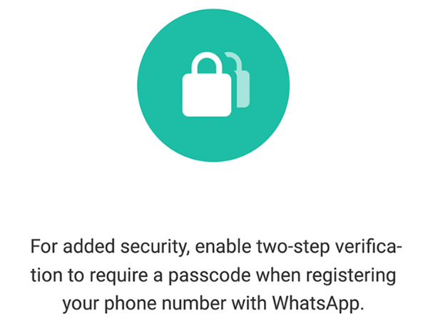 ಟೂ ಸ್ಟೆಪ್ ವರೀಫಿಕೇಷನ್: 