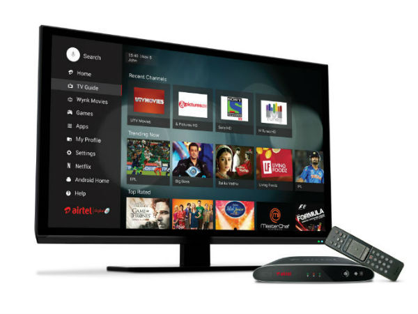 ಏರ್‌ಟೆಲ್ ಇಂಟರ್ನೆಟ್ ಟಿವಿ ವಿಶೇಷತೆಗಳು: 