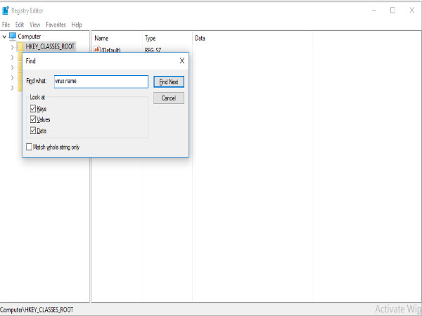 ರಿಜಸ್ಟರಿ: ರಿಜಸ್ಟರಿ: