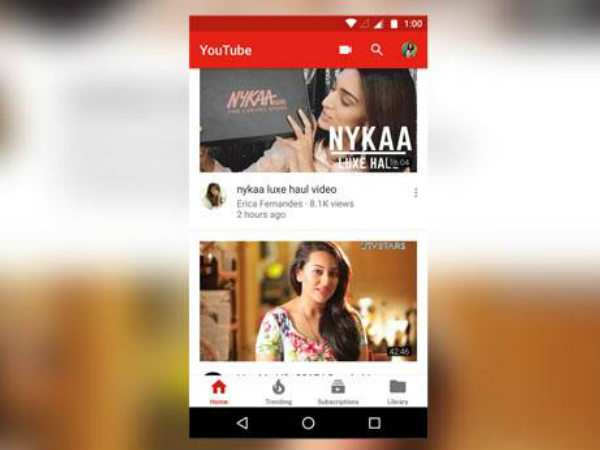 ಮೇಲ್ಭಾಗದಲ್ಲಿ ಹೊಸ ಆಯ್ಕೆ: