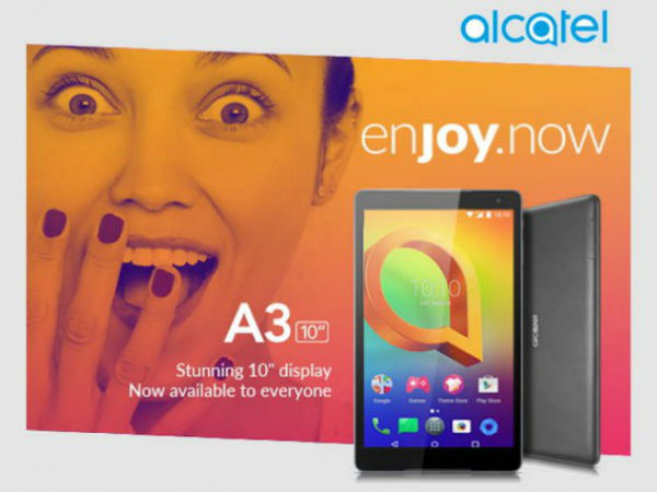 ಬಜೆಟ್ ಬೆಲೆಯಲ್ಲಿ ಉತ್ತಮ ಟ್ಯಾಬ್ಲೆಟ್ ‘ಅಲ್ಕಾಟೆಲ್ A3 10 ಟ್ಯಾಬ್’ ಬಜೆಟ್ ಬೆಲೆಯಲ್ಲಿ ಉತ್ತಮ ಟ್ಯಾಬ್ಲೆಟ್ ‘ಅಲ್ಕಾಟೆಲ್ A3 10 ಟ್ಯಾಬ್’