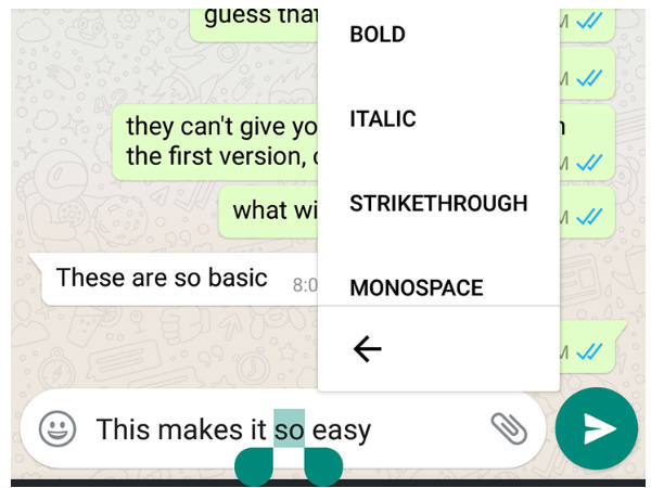 ಟೆಕ್ಸ್ಟ್ ಫಾಂಟ್ ಬದಲಾವಣೆ: