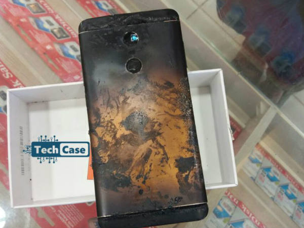 ಧಗಧಗನೇ ಉರಿದ ಫೋನ್: