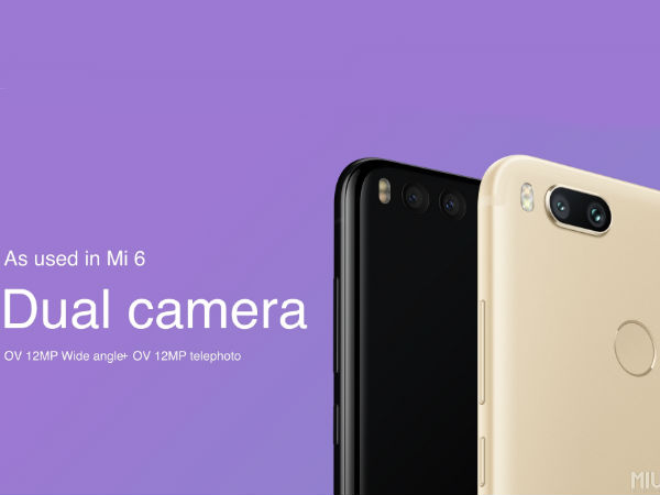 ಮಿ 6 ಬದಲಿಗೆ ಶಿಯೋಮಿ ಮಿ 5X: