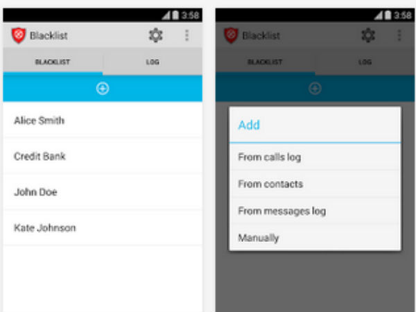 ಕಾಲ್ ಬ್ಲಾಕ್‌ಲಿಸ್ಟ್: 