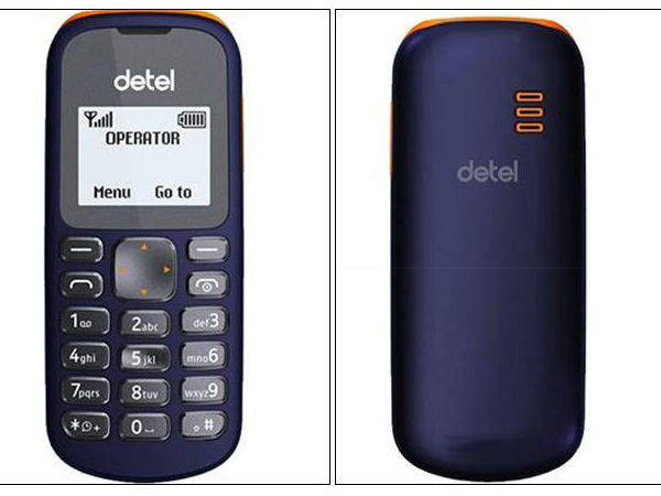 ಡಿಟೆಲ್ D1 ಫೋನಿನ ವಿಶೇಷತೆ: 