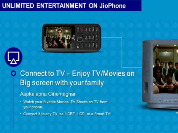 ಜಿಯೋಫೋನ್ ಟಿವಿ ಕನೆಕ್ಟರ್!!