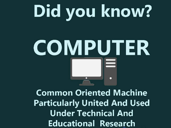ಕಂಪ್ಯೂಟರ್: